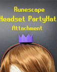 Party Hat Headset Attachment